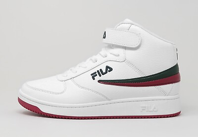 #ad Fila Men#x27;s A High Shoes Sneakers 1CM00540 124 White Green Red $54.99