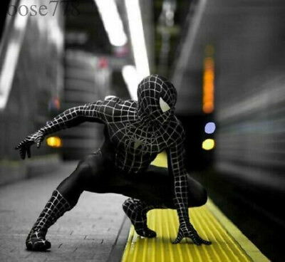 #ad Black Spider Man 3 Venom Cosplay Costume Jumpsuit Kids Spiderman Zentai Bodysuit $21.84