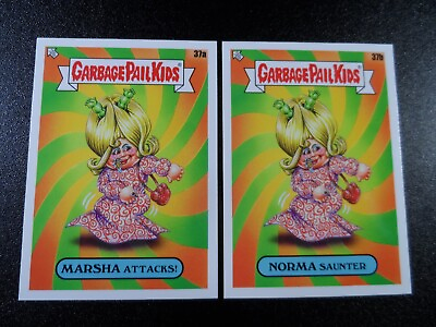 #ad Mars Attacks Tim Burton Lisa Marie Martian Girl Spoof Garbage Pail Kids Card Set $6.22