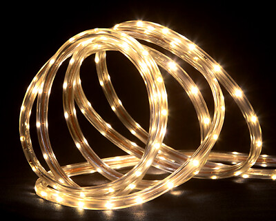 #ad Northlight 288#x27; Commercial Warm White LED Christmas Rope Lights Spool $480.49