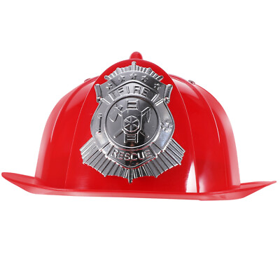 #ad Fire Toys for Kids Fireman Gear Helmet Makeup Set Toddler Hats $12.19