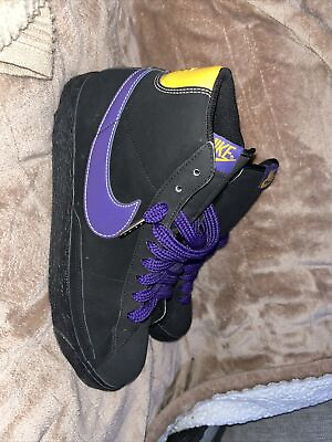 #ad Lakers Blazers High Black Size 10 $50.00