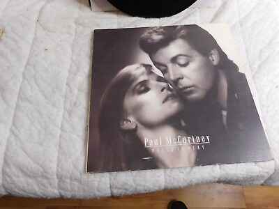#ad PAUL McCARTNEY Press To Play Vinyl LP Record Album $15.00