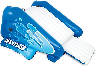 #ad Kool Splash Inflatable Water Slide with Slide Sprayers 58849EP Intex $126.29