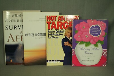 #ad Christian book lot Surviving an affair Self protection $10.99