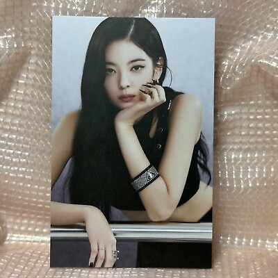 #ad Lia Official Neon Photocard Itzy Cheshire Jyp Ent Kpop $7.20