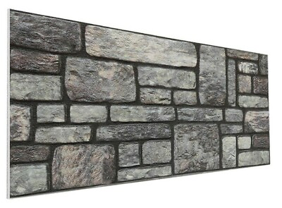 #ad 3D Stone Wall Panels Polystyrene Stone Effect Cladding Stone Wall Covering Panel GBP 18.99