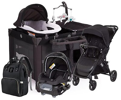 #ad #ad Baby Trend Unisex Stroller With Car Seat Playard Diaper Bag Toddler Combo Set $499.99