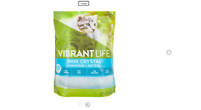 #ad Vibrant Life Mini Crystal Unscented Cat Litter 8 lb 3Pack... $32.68