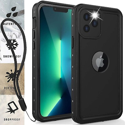 #ad Life Waterproof Shock Dust Proof Case Cover iPhone 13 12 11 14 15 Pro Max XR XS8 $16.99