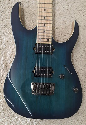 #ad Ibanez RG Prestige RG652AHMFX Nebula Green Burst Guitar w Case 7lbs 14.2oz $1499.99