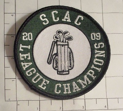 #ad SCAC 2009 League Champions Patch Golf Southern Collegiate Athletic Conference $8.99