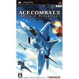 #ad Ace Combat X Sky of Dezpition PSP Namco ULJS00086 Japan Used $11.99