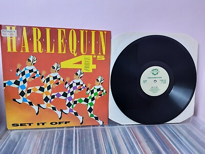 #ad HARLEQUIN FOURS SET IT OFF 12quot; Vinyl 1986 CHAMP 12 16 CHAMPION 63 GBP 9.95
