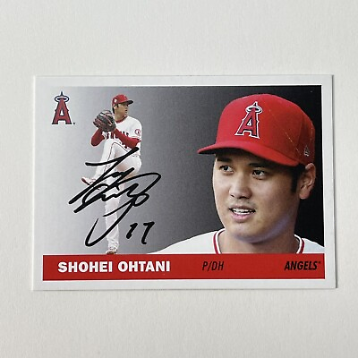 #ad 2022 Topps Throwback Thursday Shohei Ohtani Online Exclusive Card #47 TBT $34.99
