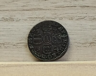 #ad 1752 1 Liard Jean Theodore of Bavarian Coin Liege Liard $35.00