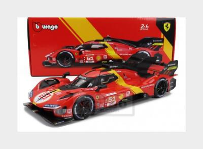 #ad 1:18 BURAGO Ferrari 499P #51 Winner Le Mans 2023 Calado Giovinazzi BU16301 51 MM $92.63