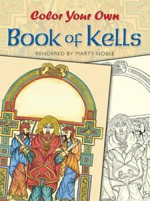 #ad Color Your Own Book of Kells Dover Art Coloring Book Paperback GOOD $4.88