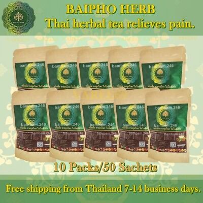 #ad Original 50 Sachet Baipho Herbs Tea Natural Java Tea Drink Relief Relieve Muscle $53.96