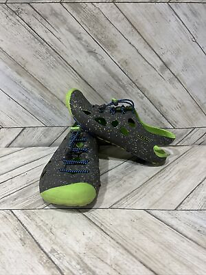 #ad Keen Rio Toddler Gray amp; Green Slip On Synthetic Sport Water Sandals Sz 6 $23.53