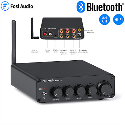 #ad Fosi Audio BT30D PRO Bluetooth Audio Stereo Receiver Amplifier HiFi Power Amp $95.99
