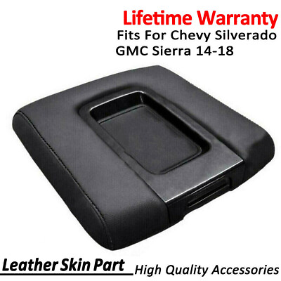 #ad For Chevy Silverado GMC Sierra 1500 2500HD 2014 2018 Console Lid Armrest Cover $9.00