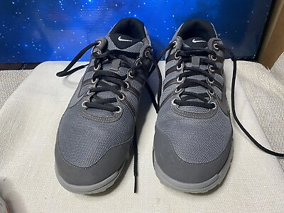 #ad Nike Mens Flywire LN2 Size 8 Gray Mesh Athletic Golf Shoes Cleats 533093 001 $29.99