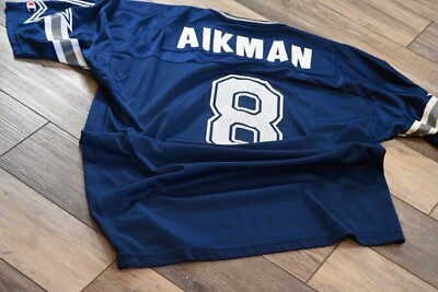 #ad Vintage Champion Troy Aikman Dallas Cowboys Jersey Size 48 $75.00