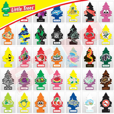 #ad Little Trees Air Freshener Car Home Office Air Freshener 4 Pack Every Scent $5.19