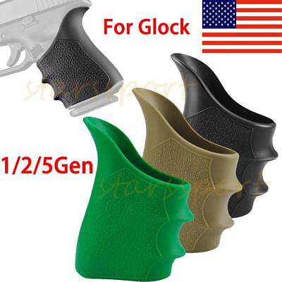 #ad For Glock19 23 32 38 1 2 5 Gen Hand ALL Beaver tail Tactical Rubber Grip $9.59