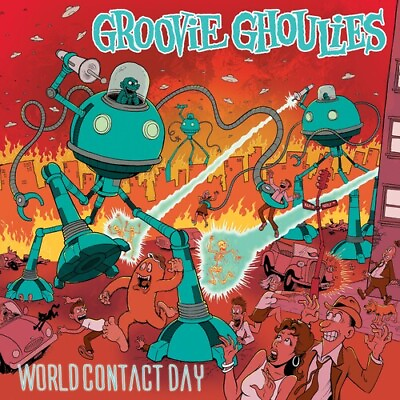 #ad The Groovie Ghoulies World Contact Day New Vinyl LP $22.18