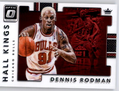 #ad 2017 18 Optic Hall Kings Dennis Rodman Insert NBA PWE Bulls #29 $14.99