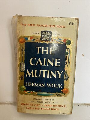 #ad The Caine Mutiny Herman Wouk 1951 Paperback $9.10