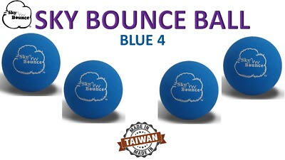 #ad #ad SKY BOUNCE BALL Rubber Balls quot;BLUEquot; SKY BOUNCE 4 Balls $9.95
