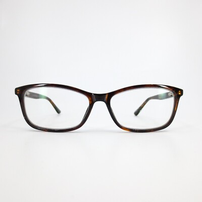 #ad WP 7100 TO Womens Eyeglasses Frames Brown Rectangular Full Rim 52 15 135 $39.99