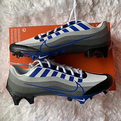 #ad Nike Vapor Edge Speed 360 Blue Football Cleats DQ5110 041 Men#x27;s Size 9.5 NO LID $78.00