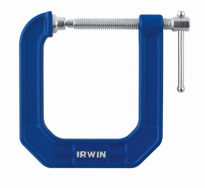 #ad Irwin 225123 Superior and Stability Quick Grip C Clamp 2x3 1 2 D in. $13.34