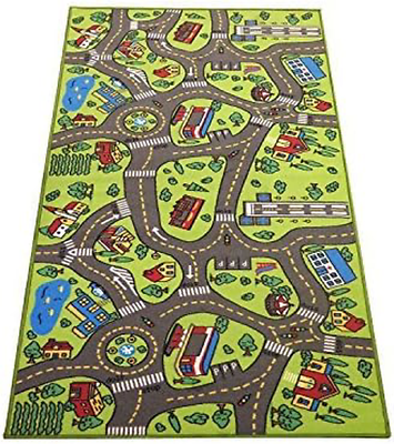 #ad Extra Large 6.6 Feet Long Kids Carpet Playmat Rug City Life Great To Play amp; $38.02