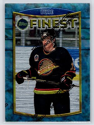 #ad Pavel Bure 1994 95 Finest #24 Vancouver Canucks $1.99