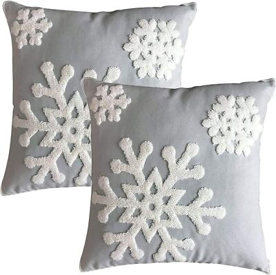 #ad Soft Square Pillow Covers Cushion Covers Pillowcases for Sofa Bed Chair 1 Pair $8.99
