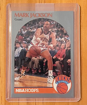 #ad Menendez Brothers#x27; Rookie Card 1990 91 NBA Hoops Mark Jackson #205 NY Knicks $27.99