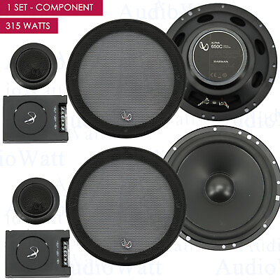 #ad Infinity 315 Watts 6 1 2quot; 2 Way Pro Car Audio Component Speaker System 6.5quot; New $89.99