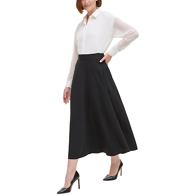 #ad DKNY Ladies#x27; Maxi Skirt Black SZ. 14 $22.95