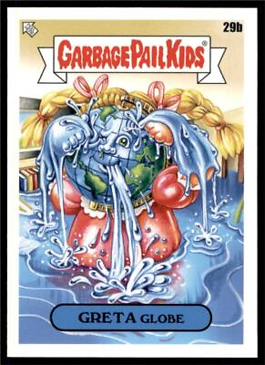 #ad 2020 Garbage Pail Kids Base #29B Greta Globe $0.99