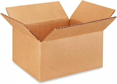 #ad 100 6x4x2 Cardboard Paper Boxes Mailing Packing Shipping Box Corrugated Carton $22.95