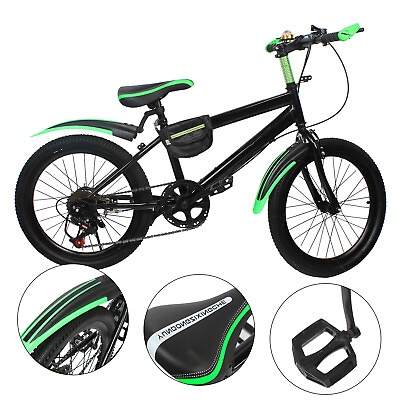 #ad Child Bike Bicycle 7 Speed Kids Mountain Bike City Bike W Double Disc Brake 20quot; $102.00