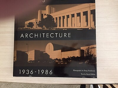 #ad Dallas Architecture 1936 1986 Architectural history of Dallas with glossy photos $45.00