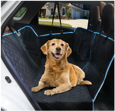 #ad Seat Cover Rear Back Car Pet Dog Travel Waterproof Bench Protector original $36 $9.99