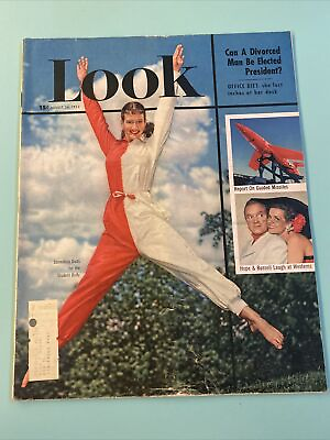 #ad 1952 August 26 Look Magazine Bob Hope Freida Kahlo Marilyn Monroe￼ King Ibn Saud $50.00