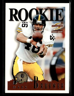 #ad Mark Bruener 1995 Summit #171 Rookie Pittsburgh Steelers $1.45